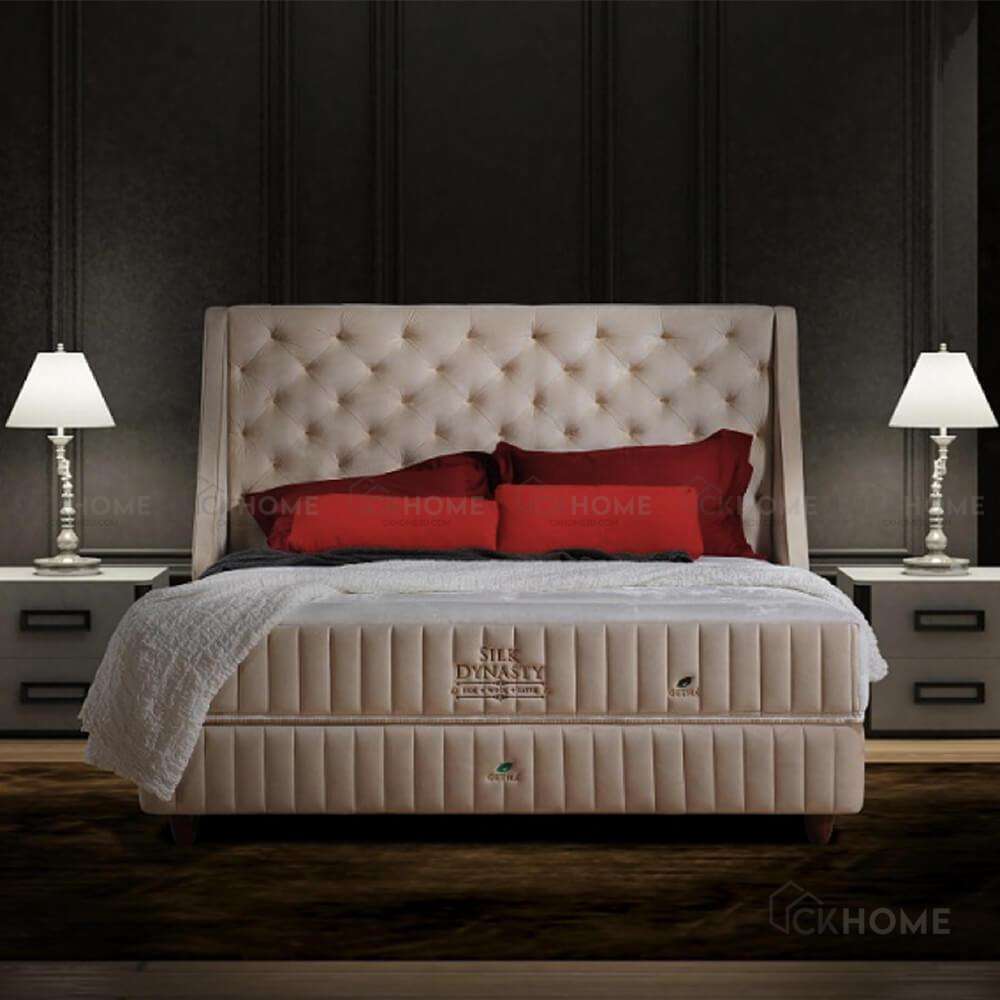 Getha Diamond Square B Wing Headboard + Divan