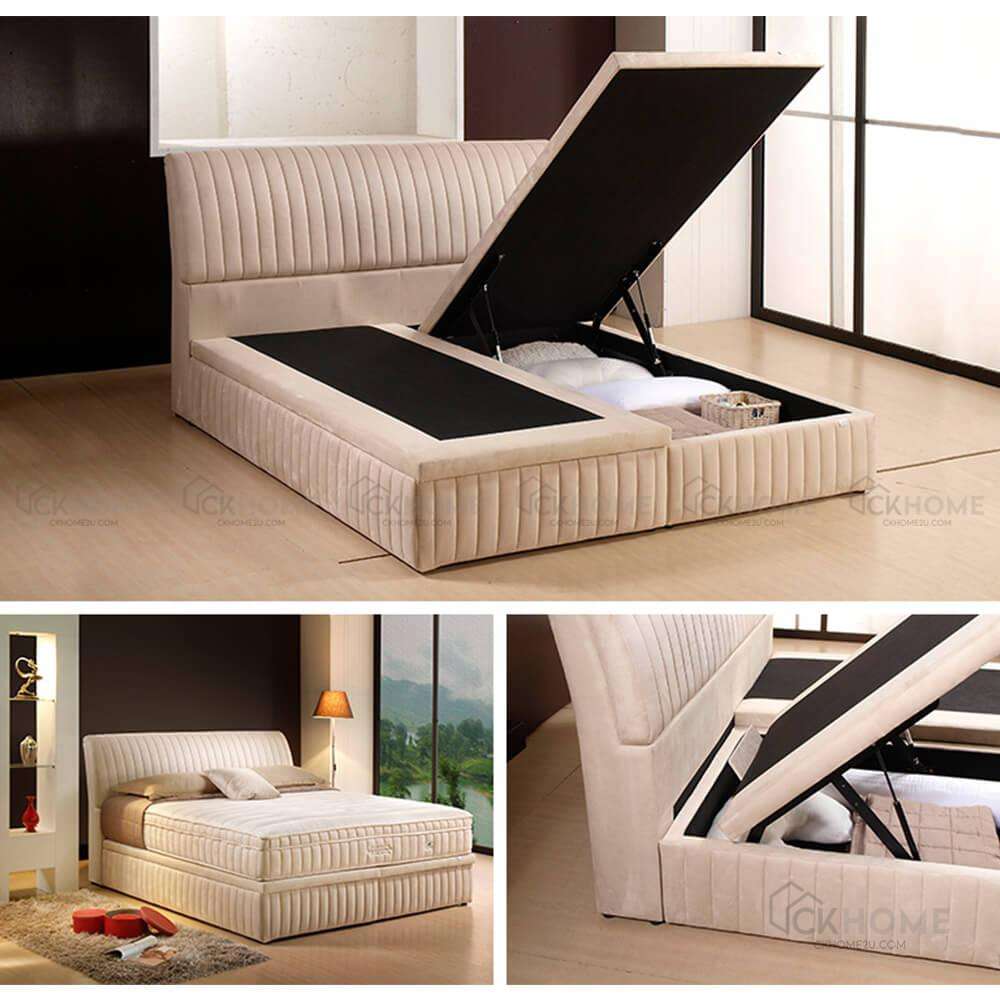 Getha Leaf Storage Bedframe