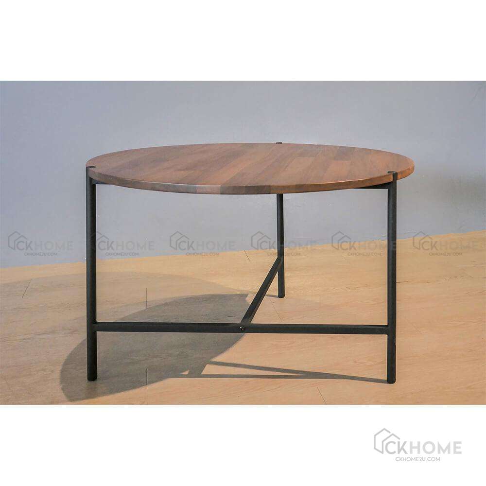 Oriental Round Wooden Coffee Table
