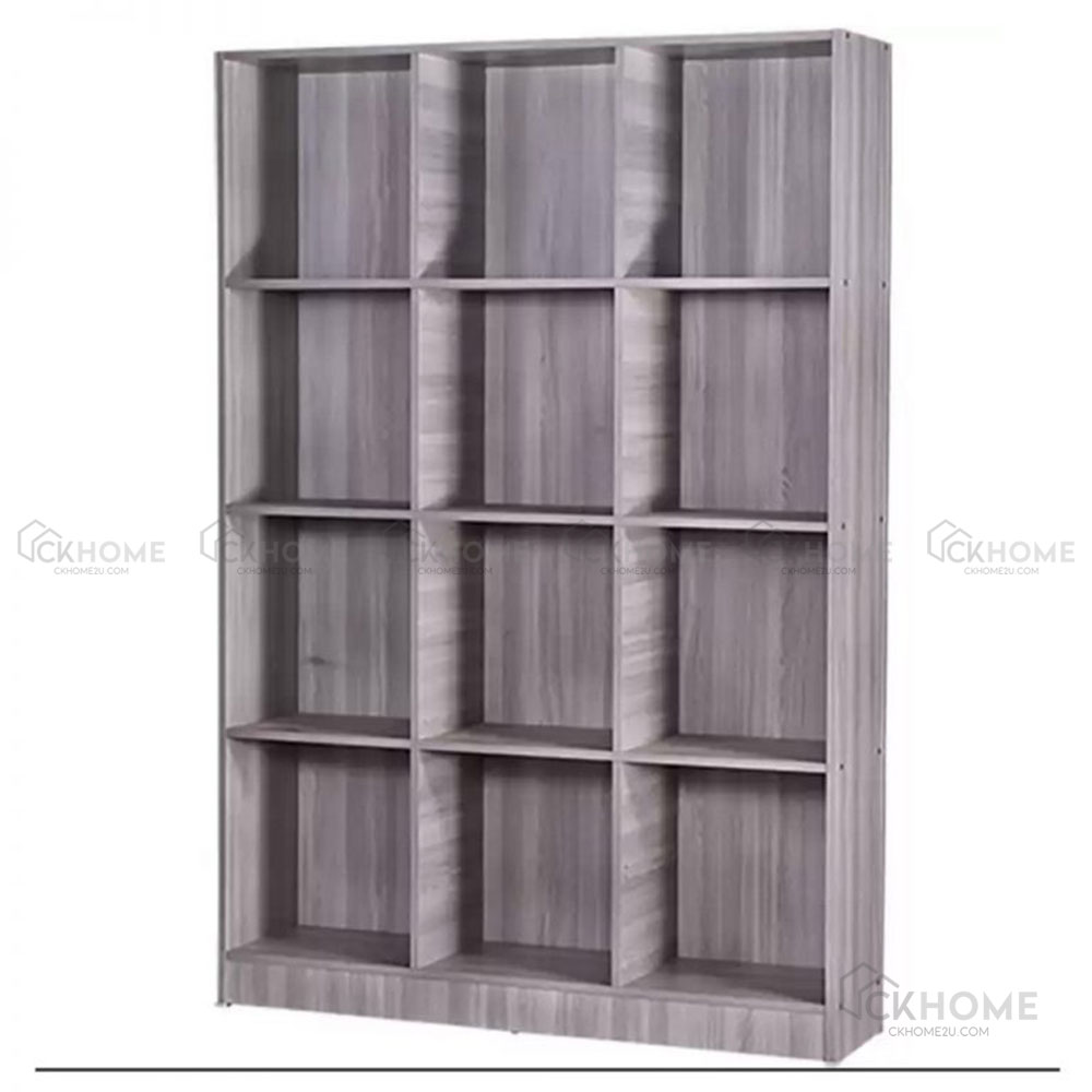 Grey Line 12boxes Book Shelf