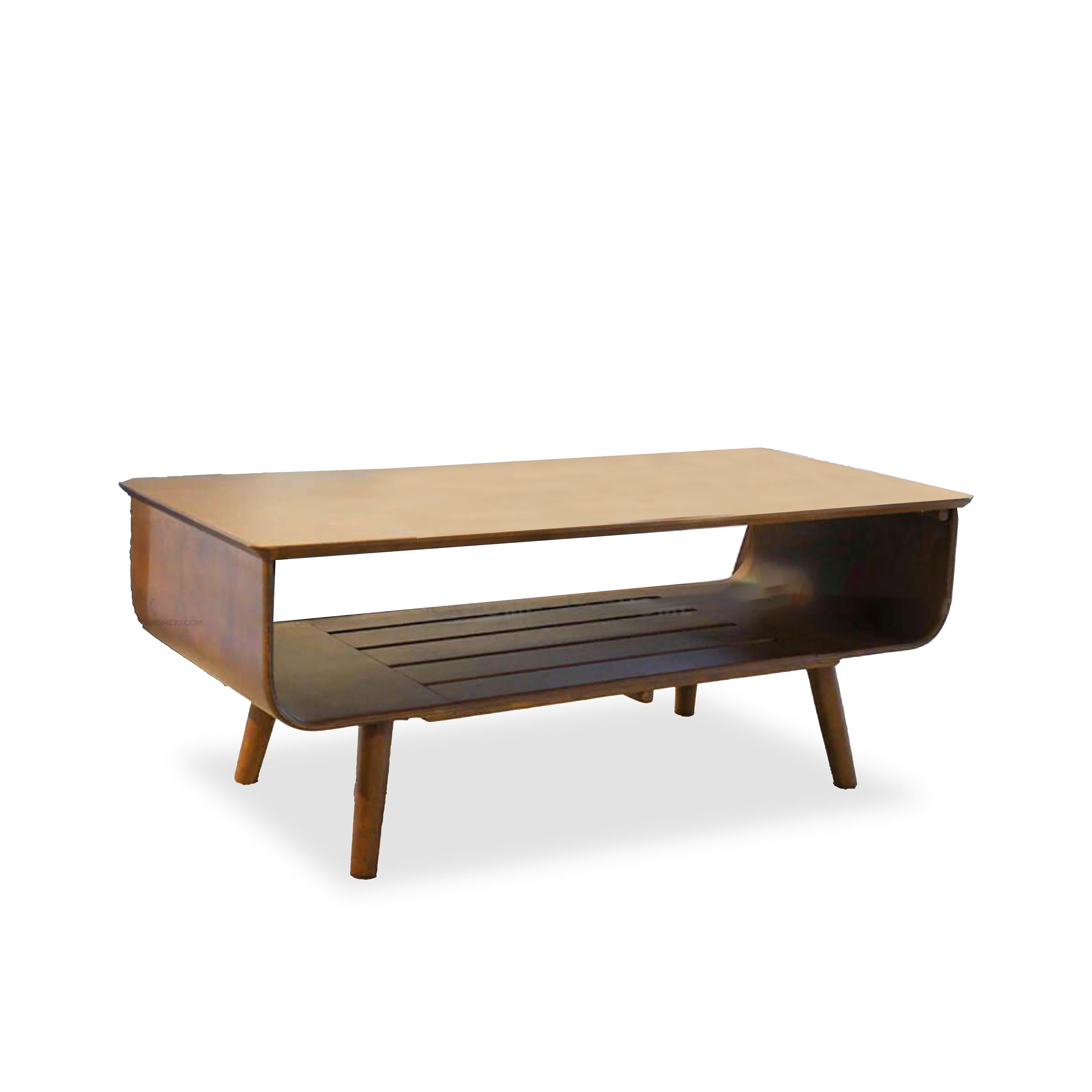 FLORIDA Solid Rubberwood Coffee Table