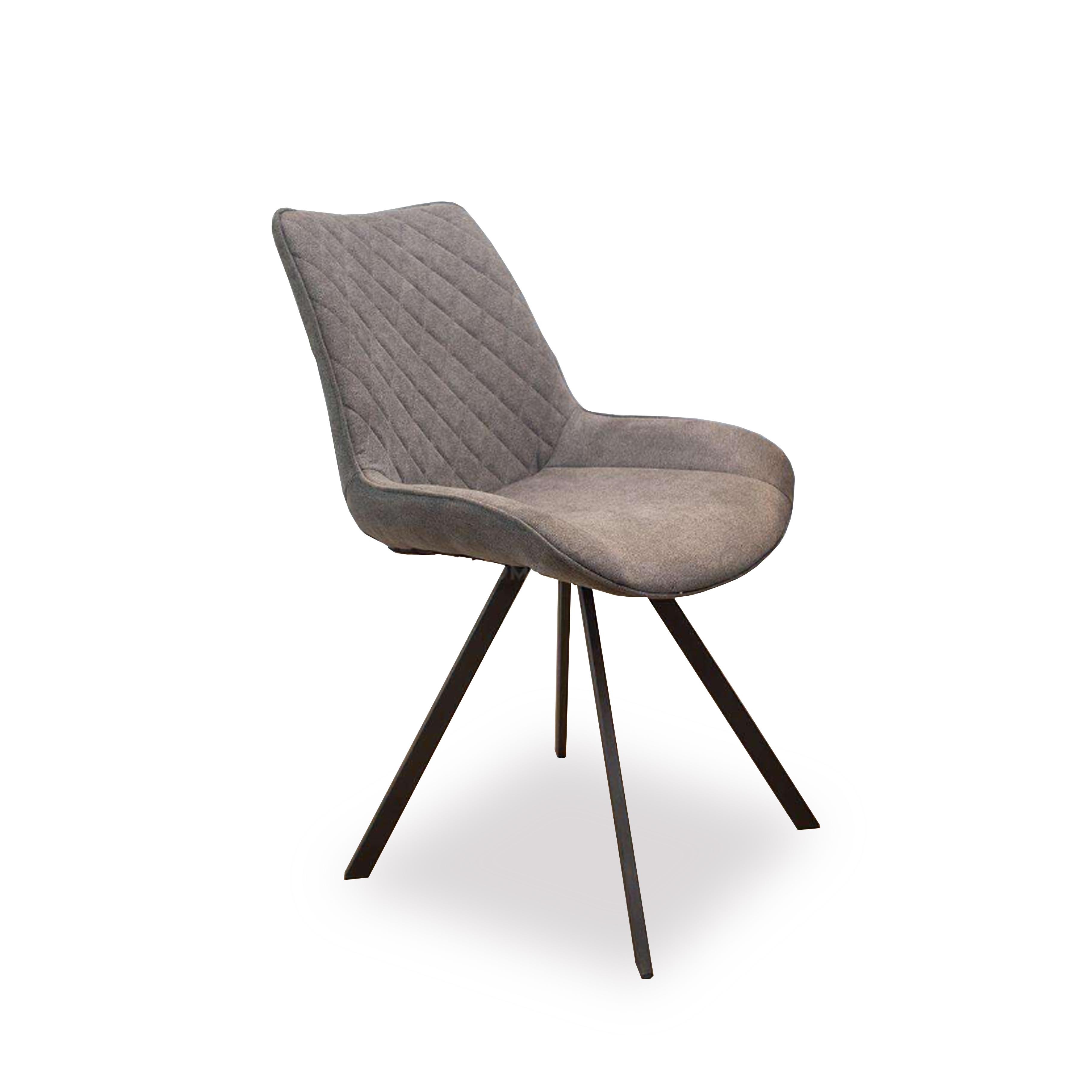 Lanky Fabric Dining Chair 020 Dark Grey (2units)