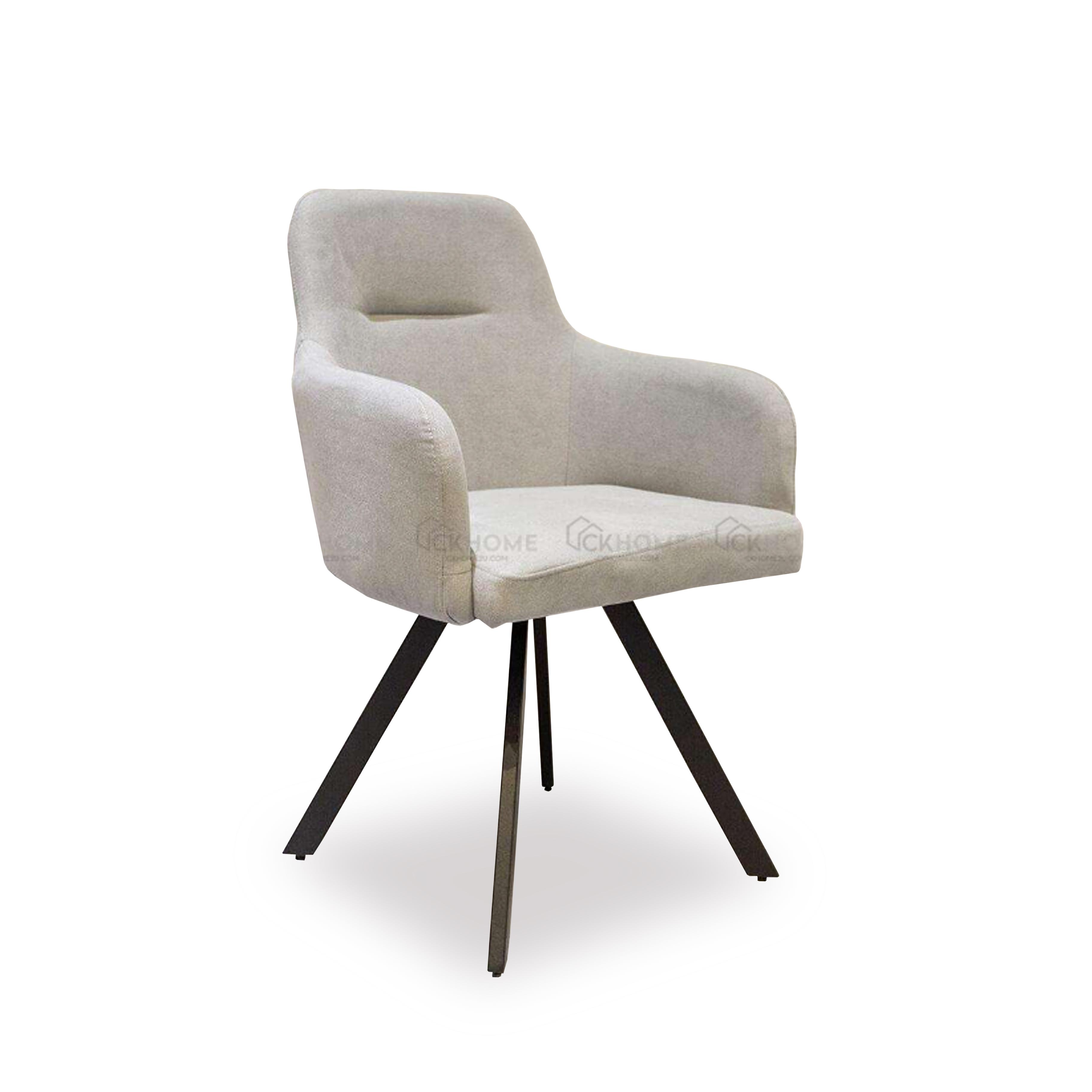 Lanky Fabric Dining Chair 028 Light Grey (2units)