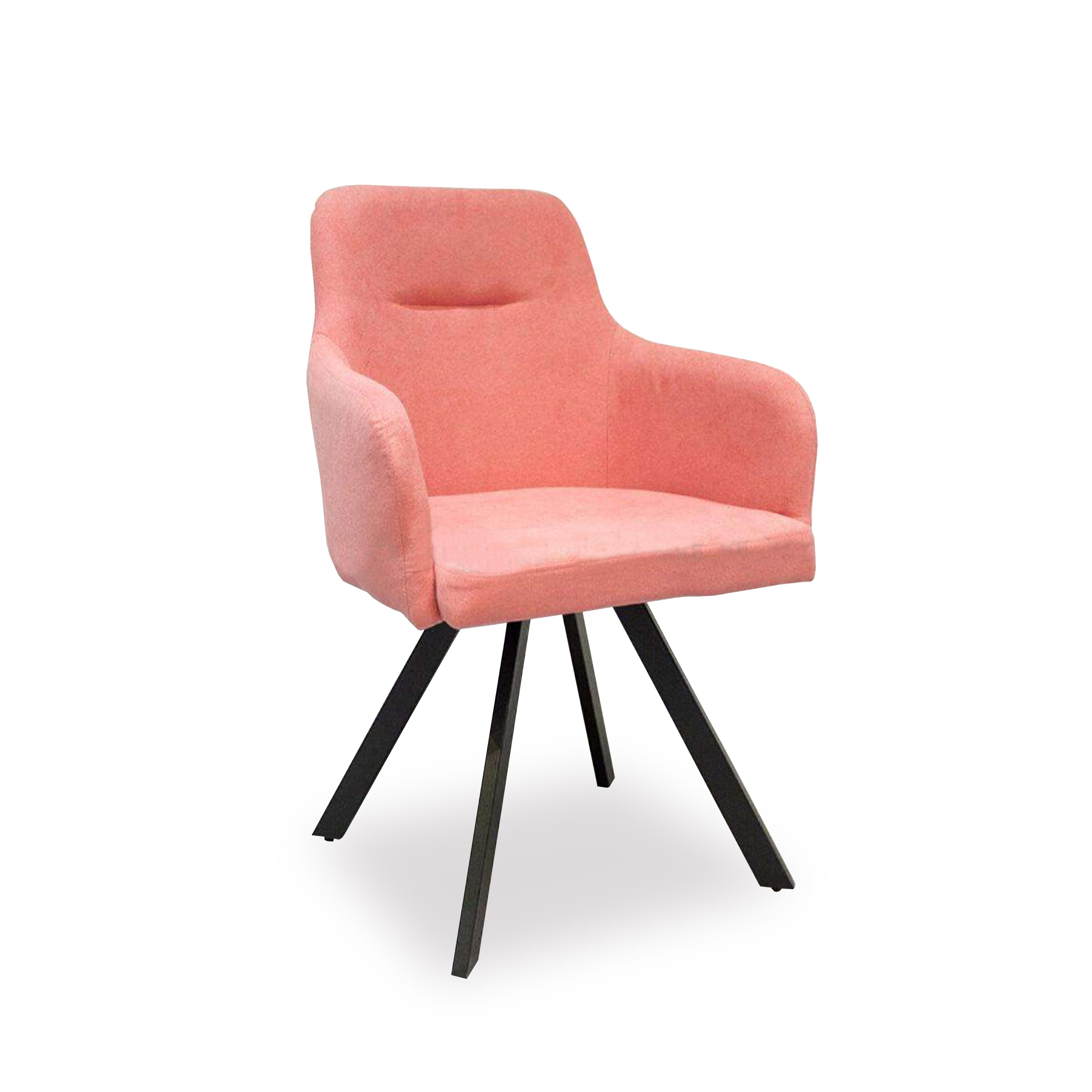 Lanky Fabric Dining Chair 028 Pink (2units)