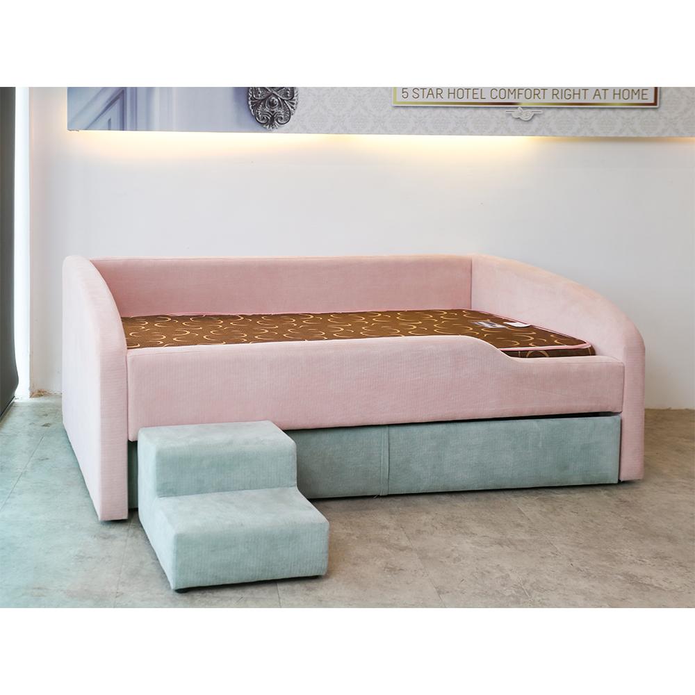 Shirlyn Fabric Bed with Pull Out 