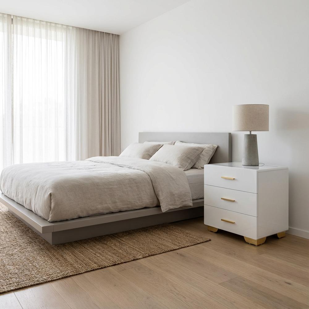 Ivana LED 3 Tiers Side Table