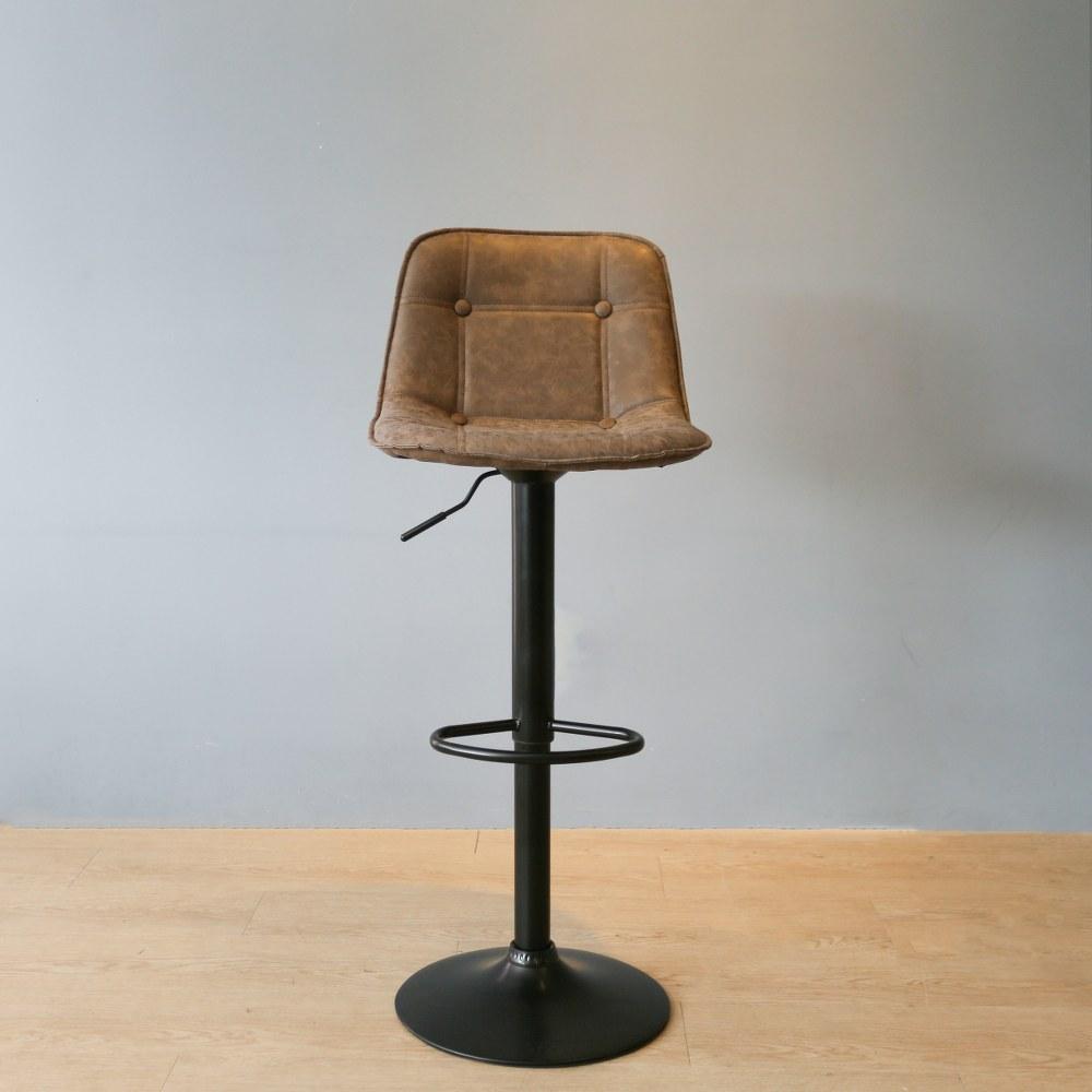 ZIG-D Swivel Metal Bar stool