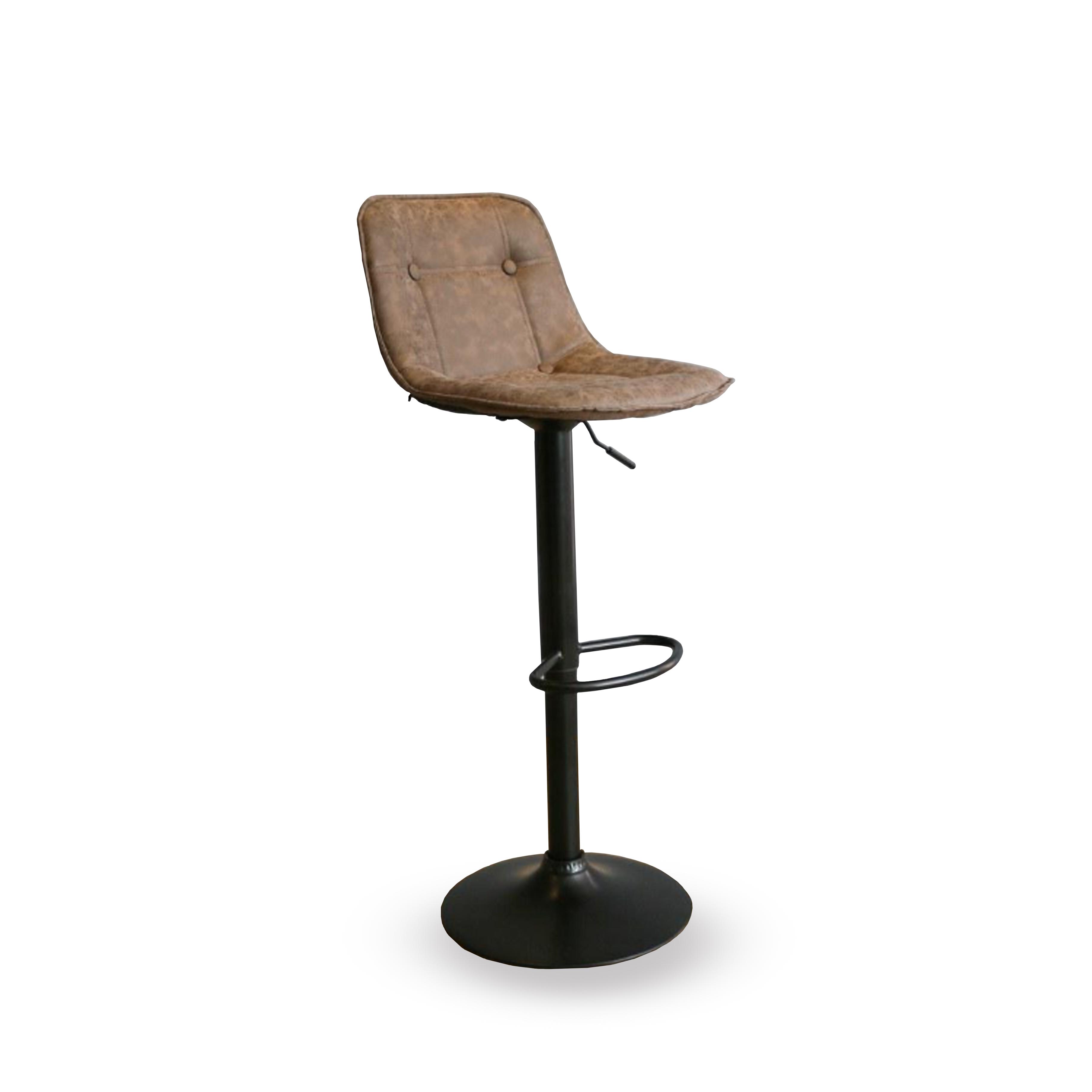 ZIG-D Swivel Metal Bar stool