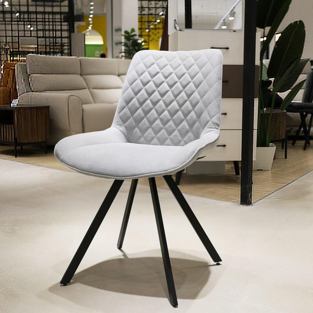 Lanky Fabric Dining Chair 020 Light Grey (2units)