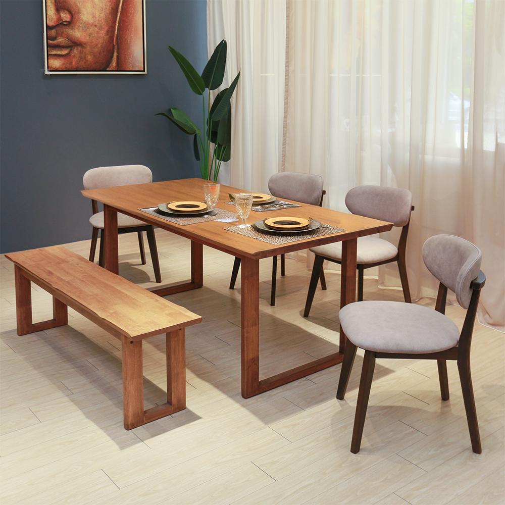 TSUNO Dining Set 1+1+4 (180cm)