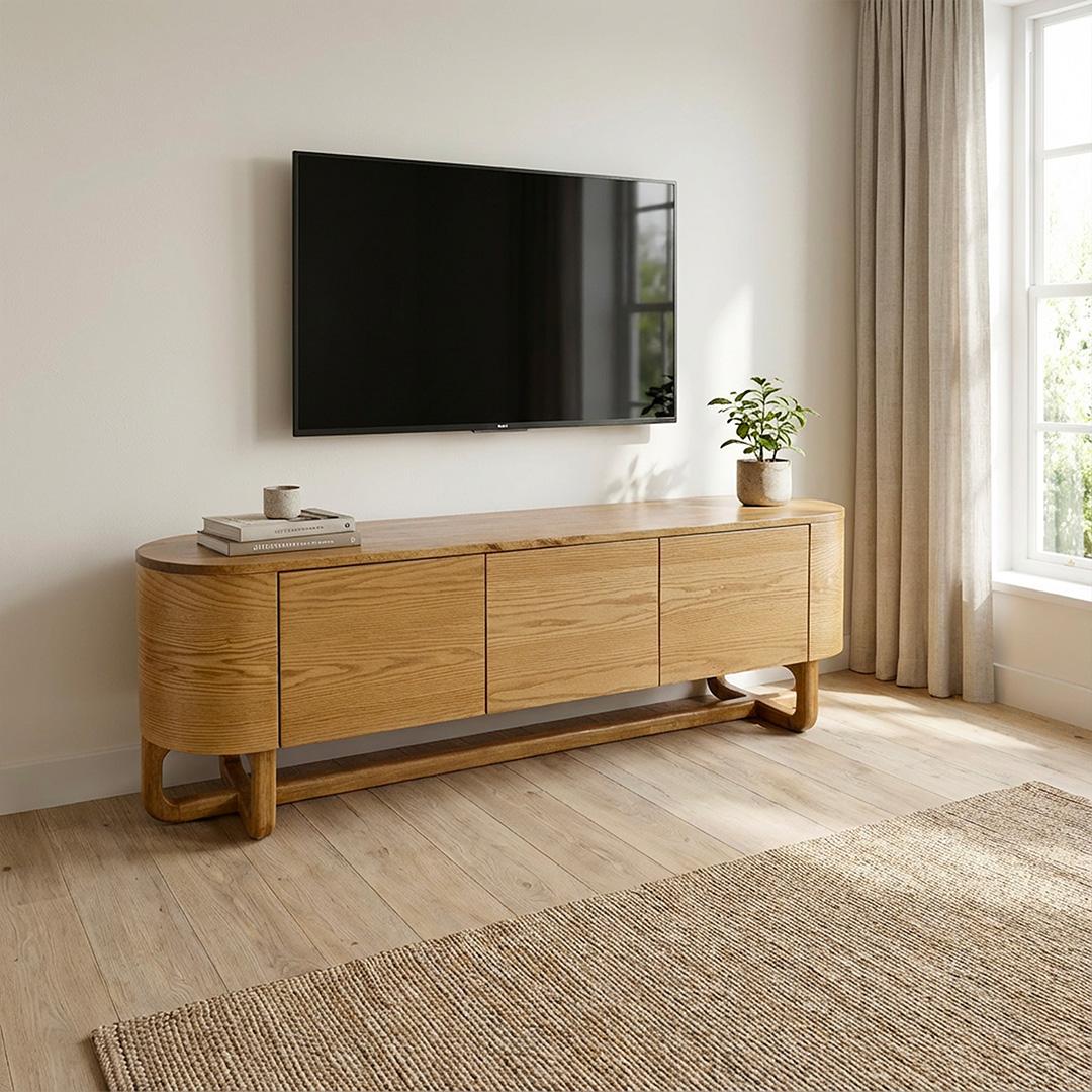 Aurelia Oval TV Cabinet 