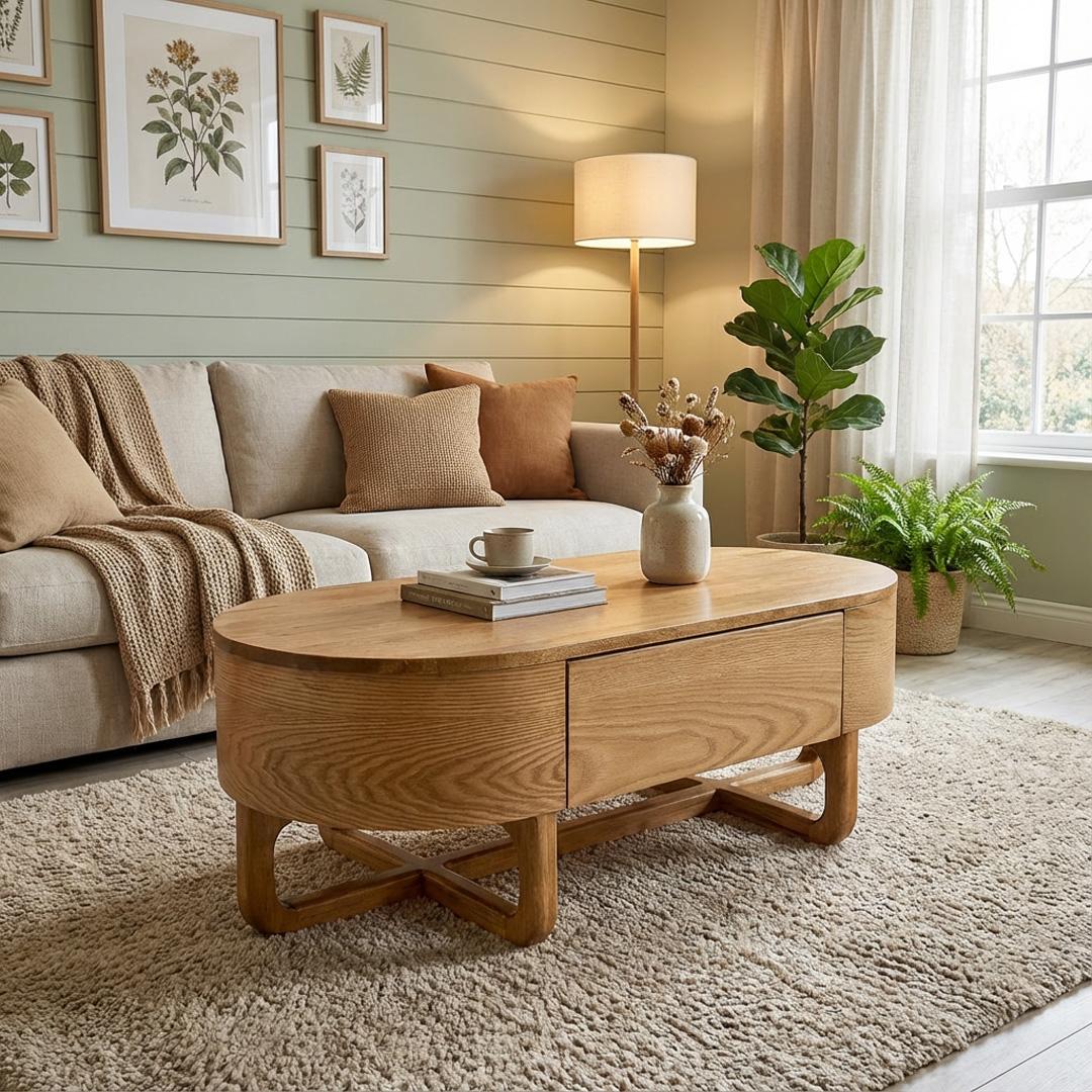 Aurelia Oval Coffee Table 
