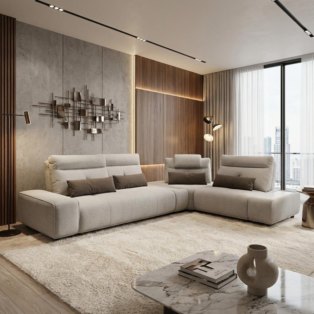  Cassyne 5 Seater Corner Sofa