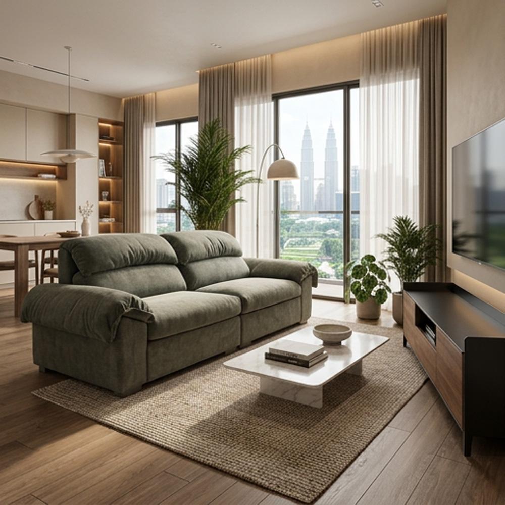 Plush Prestige Sofa 