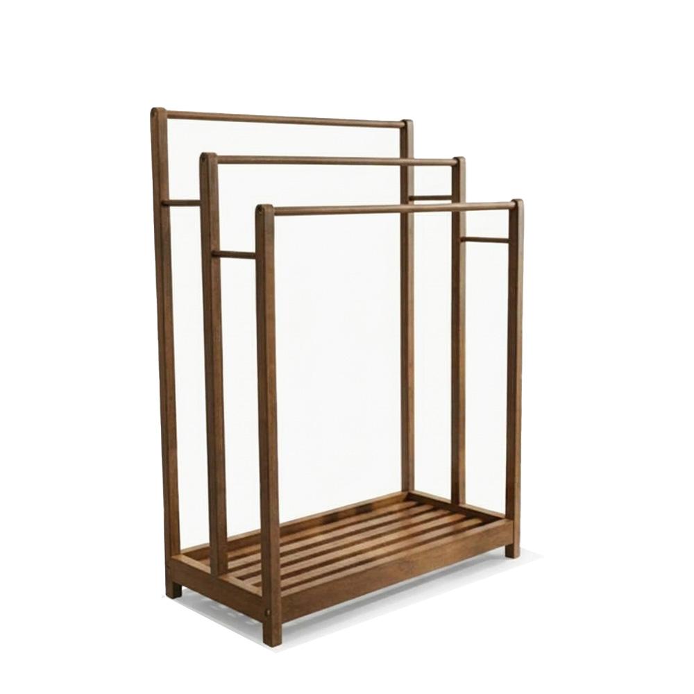 US Towel Hanger - Walnut 