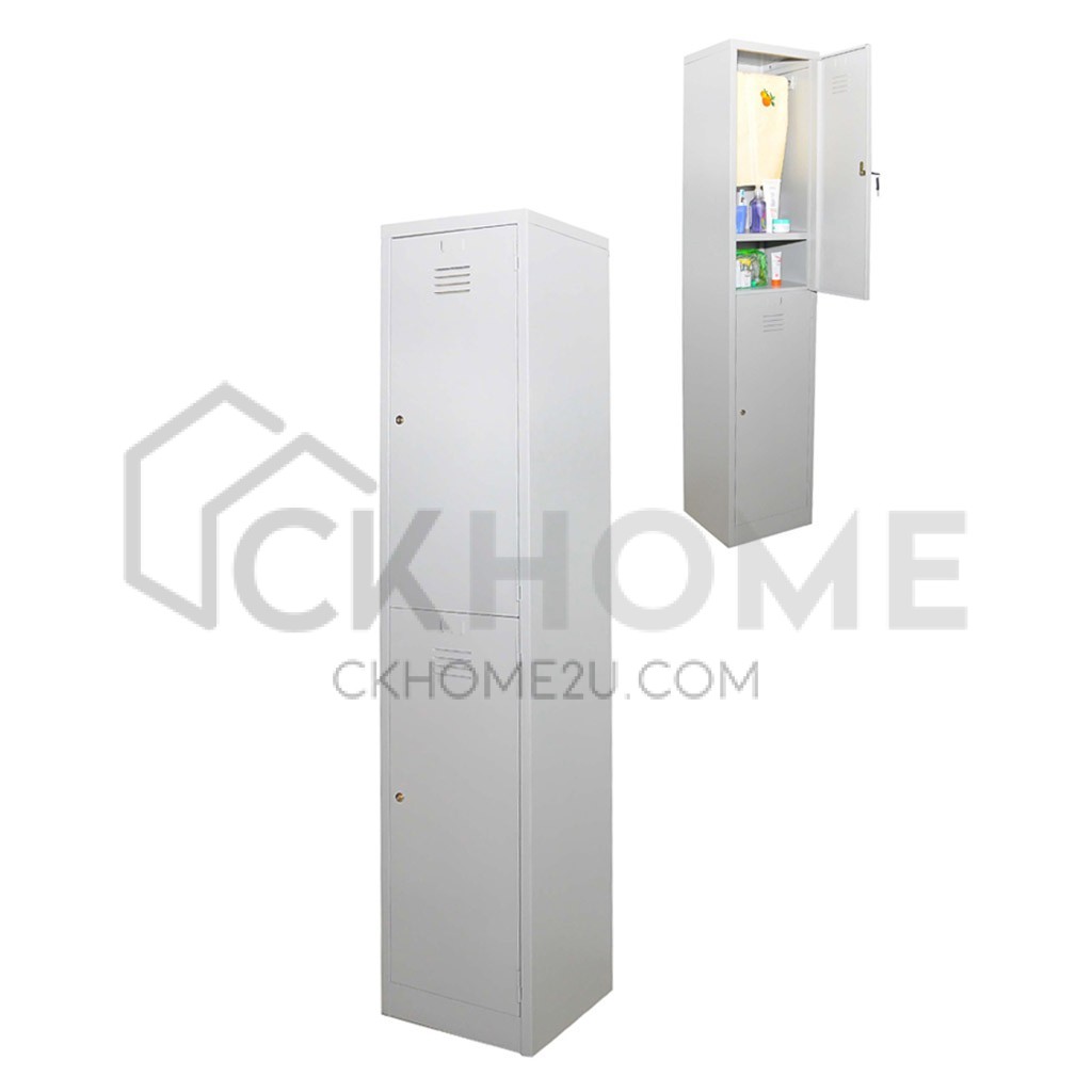 2 Compartment Steel Cabinet