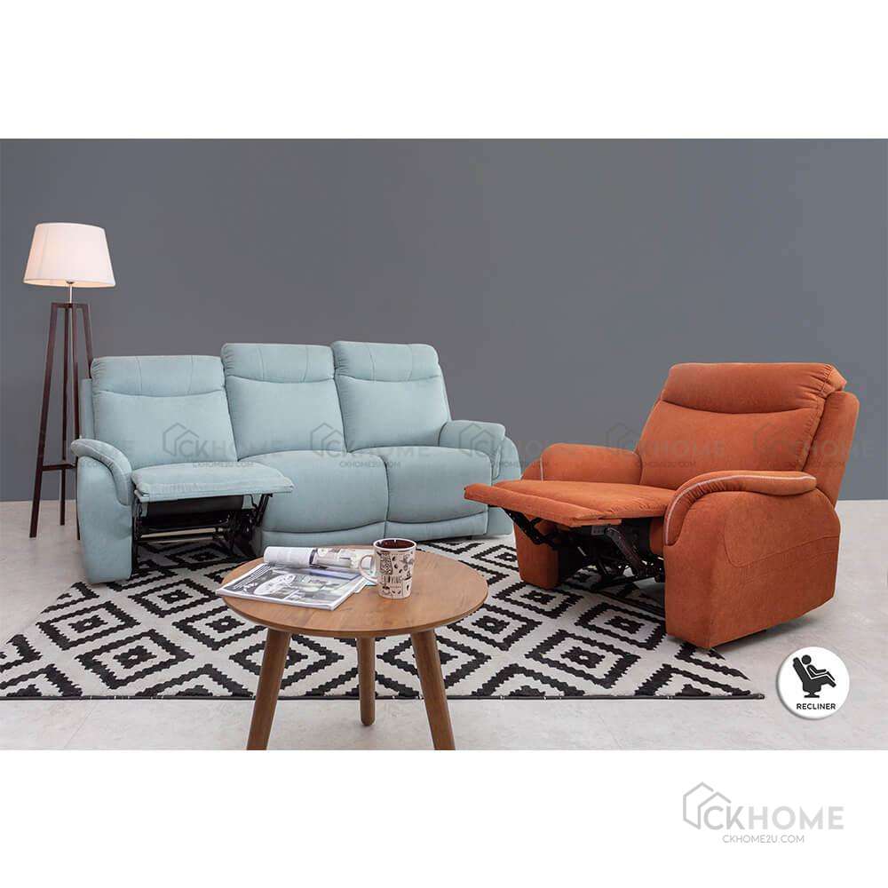 Malibu Premium Soft Recliner Sofa 