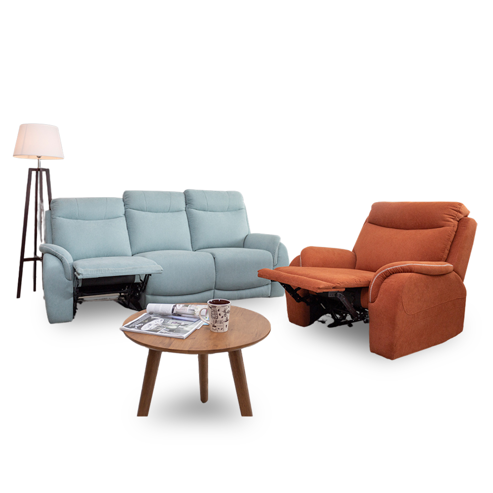 Malibu Premium Soft Recliner Sofa 