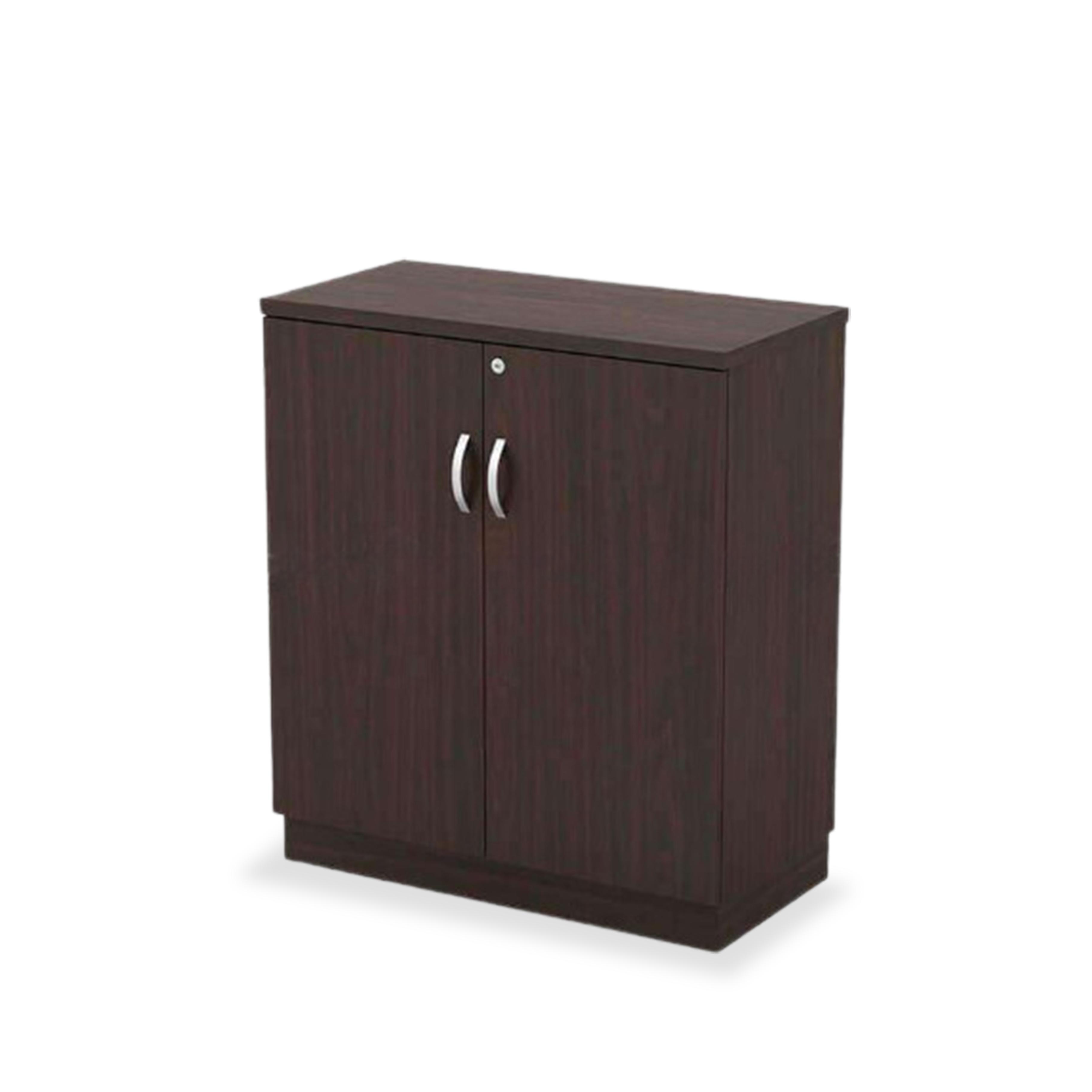Walnut Swinging Door Cabinet (91cm)