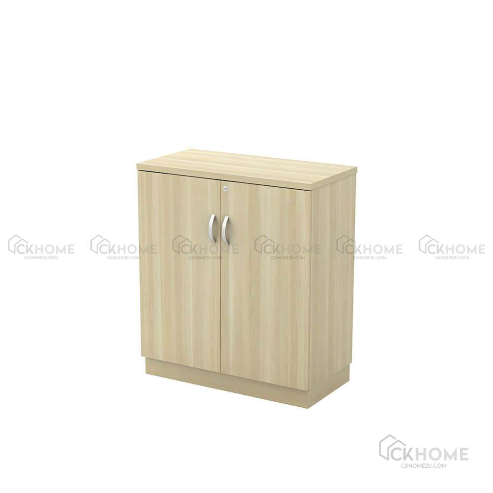 Boras Ash Swinging Door Cabinet (91 cm) 