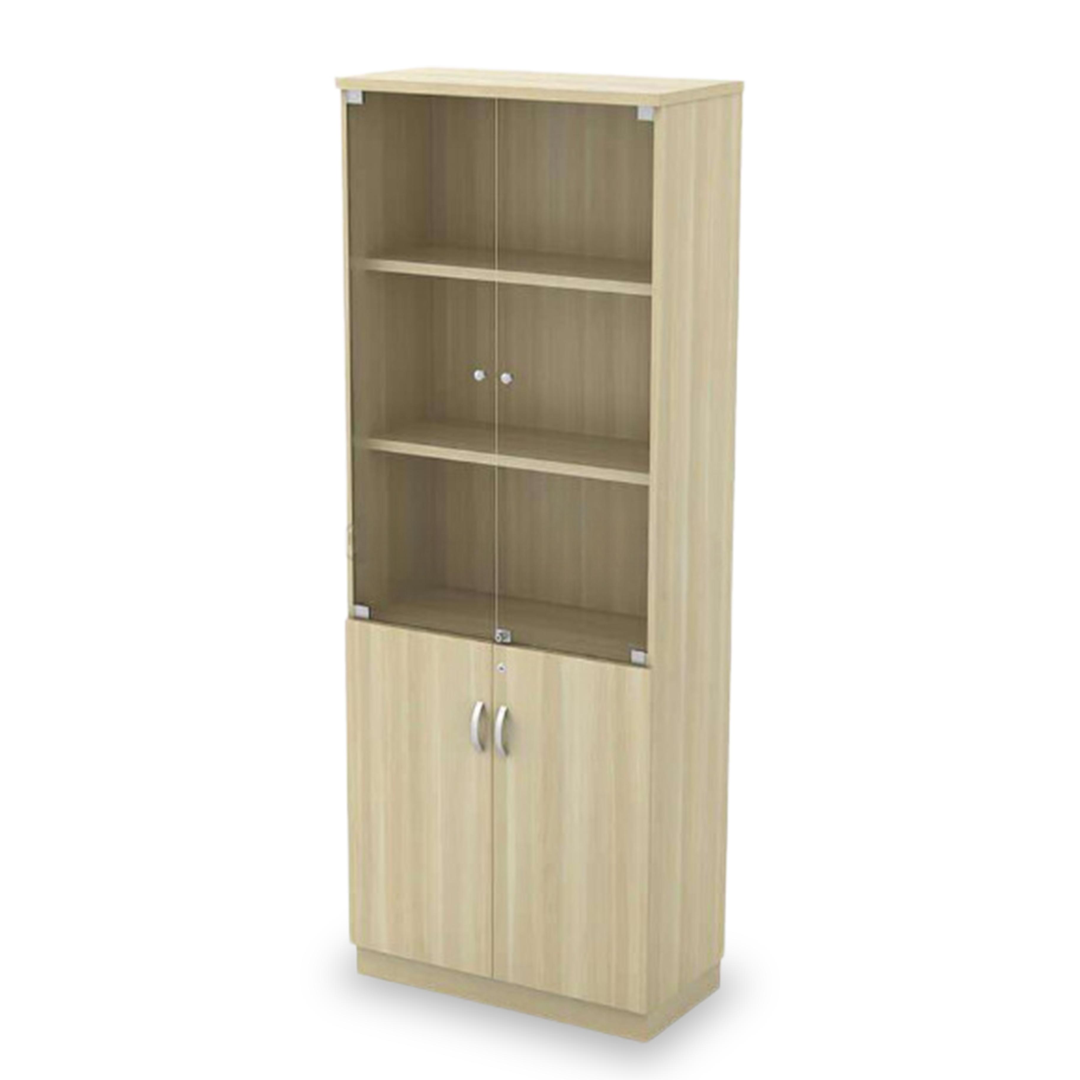 Boras Ash Swinging Glass Door High Cabinet